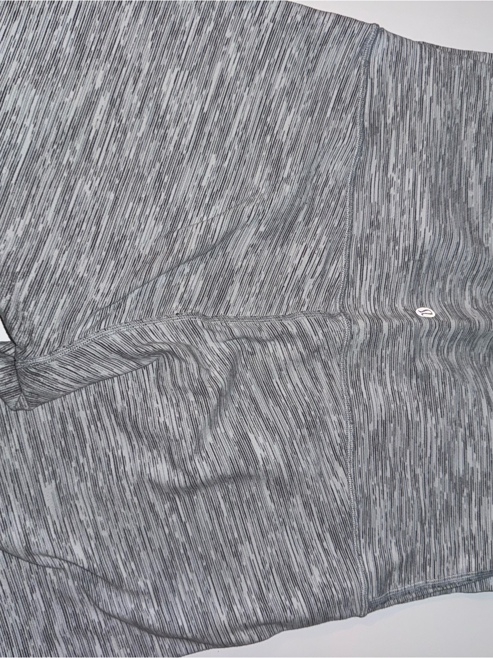 Lululemon Gray Space-Dye Active Leggings